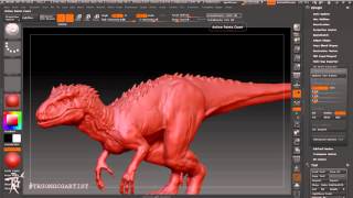 Zbrush cách import và export file STL in 3D [upl. by Anayk]