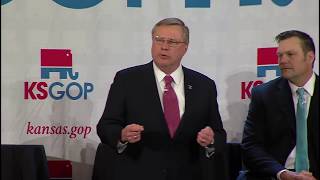 Kansas Republican Party Gubernatorial Debate  February 17 2018 [upl. by Yclehc]