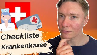 KRANKENKASSE Schweiz einfach erklärt  Krankenkassenvergleich  Auswandern Schweiz  Reisegedanken [upl. by Eiramnwad]