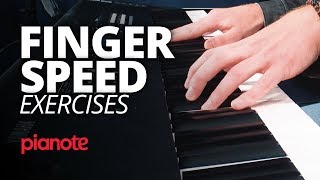 Piano Finger Speed Exercises [upl. by Justis]