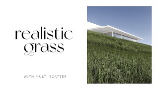 Multiscatter  Grass in 3ds Max  Tutorial [upl. by Crelin]