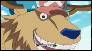 One Piece  Chopper Monster Point HD and Usoppe Reaction [upl. by Ecertap]