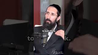 Jews Use Exercise To Think  Full interview on LivingLchaim shorts [upl. by Ycul]