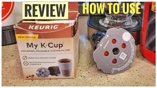 REVIEW amp HOW TO USE Keurig My KCup Reusable Filter MultiStream in KSupreme Plus Smart Coffee Maker [upl. by Aiderfla148]