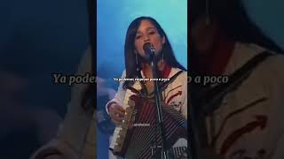 Julieta Venegas  Andar conmigo  LETRA   cover Melissa de Matisse [upl. by Nooj]