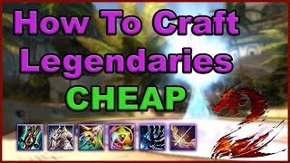 How To Craft Legendaries CHEAP in Guild Wars 2 [upl. by Llerref]