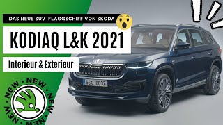 ŠKODA KODIAQ LampK 2021 💚 Highlights vom neuen Facelift [upl. by Nojram]