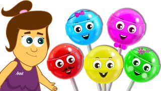 🍭Lollipop Finger Family And Many More Fun Finger Family Songs For Kids [upl. by Sokem]