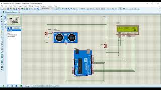 Sensor de ultrasonido con Arduino y LCD [upl. by Meeker]