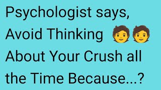 🤔💡Exploring Psychology Behind Obsessive Thoughtwhy you should avoid thinking about someone [upl. by Mourant175]