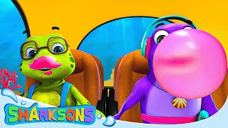 Sharksons Family Keep it Clean  The Sharksons  Songs for Kids  Nursery Rhymes amp Kids Songs [upl. by Annirak]