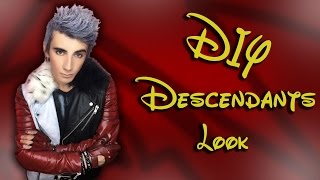 Disney Descendants  Carlos DIY Costume Tutorial  Chris Villain [upl. by Estren]