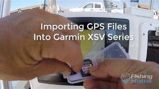 Importing GPS Files Into Garmin XSV [upl. by Suryt]