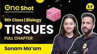 Tissues in One Shot for Class 9th Science with Sonam Maam Science and fun [upl. by Nagirrek333]