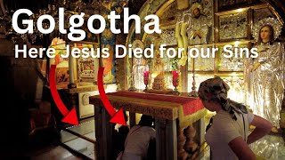 Here Jesus Died for our Sins 🙏✝️🙏  Church of the Holy Sepulchre Jerusalem [upl. by Zhang]