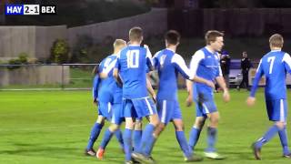 Haywards Heath Town 41 Bexhill United 5th December 2015 [upl. by Neerod]