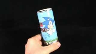 Random Spot  Boston American Corp Sonic The Hedgehog Speed Energy Drink [upl. by Aryam]