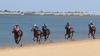 Carreras de Caballos jueves 9 de agosto de 2018  Sanlúcar de Barrameda [upl. by Yreffej582]