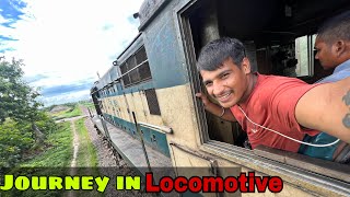 Train Journey With Loco Pilot  Bangladesh to India in Locomotive [upl. by Lytle411]