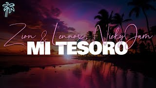 zion amp lennox nicky jam  mi tesoro letralyrics [upl. by Aztirak]