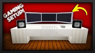 MInecraft  How To Make A Gaming Setup [upl. by Eiddet127]