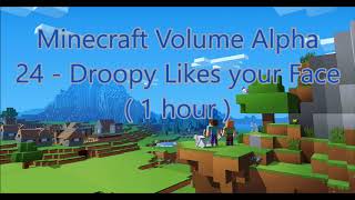 C418  Droopy Likes your Face  Minecraft Volume Alpha 24   1 hour [upl. by Risser]