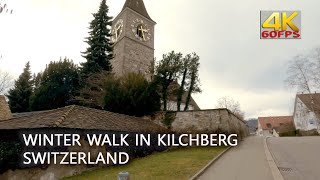 Winter walk in Kilchberg Switzerland [upl. by Dalia]