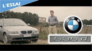 LEssai  BMW 535d E6061  Papa aime VRAIMENT le drift  Vilebrequin [upl. by Onitnevuj]