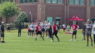 Cordarrelle Patterson and Jeff Okudah return to practice for Falcons  Full raw video [upl. by Crowns427]