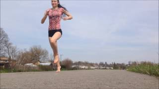 Easy Barefoot Running Training Schedule  RUN FOREFOOT [upl. by Jaan]