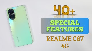 Realme C67 4G Tips amp Tricks  40 Special Features Of Realme C67 [upl. by Anawait]