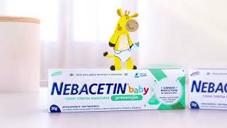 Nebacetin baby Linha completa contra assaduras [upl. by Akcirederf]