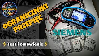 Ograniczniki przepięć SPD SIEMENS ꟾ Omówienie ꟾ pomiary ograniczników przepięć ꟾ Metrel MI3155xD [upl. by Sumner]