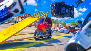 Shapeshifting Flip Bike In GTA 5 RP [upl. by Dihsar]