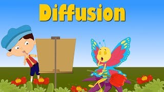 Diffusion  aumsum kids science education children [upl. by Coad]