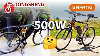 Tongsheng TSDZ2 or Bafang BBS02B  500W Middrive Comparison Which one to choose [upl. by Eah]