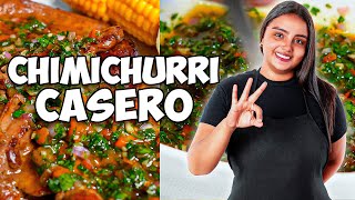 Cómo hacer CHIMICHURRI Casero  Recetas Fáciles [upl. by Laertnom331]