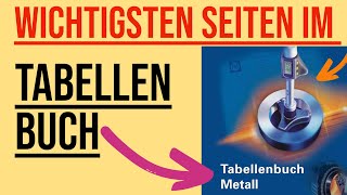 ALLE WICHTIGEN SEITEN FÜR DEINE PRÜFUNG  TABELLENBUCH METALL [upl. by Barbette449]