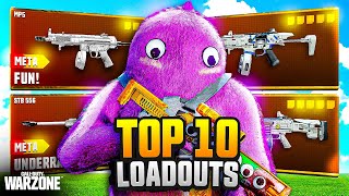 TOP 10 BROKEN META Loadouts in Warzone Rebirth Island [upl. by Eleonora]