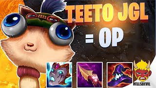 WILD RIFT  TEETO JUNGLE  OP  Challenger Teemo Gameplay  Guide amp Build [upl. by Aicen]