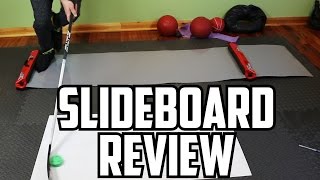 HockeyShot Slideboard Review and Drills [upl. by Neirual550]