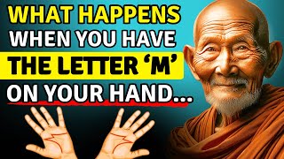 WHAT HAPPENS IF YOU HAVE THE LETTER M ON THE PALM OF YOUR HAND  Zen Story of Spiritual Growth [upl. by Anitsrik781]