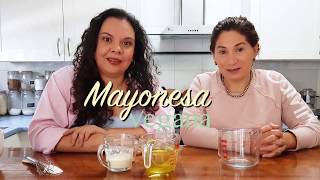 Mayonesa Vegana  Lista en 5 minutos [upl. by Atiluap317]