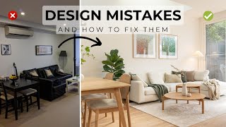 9 Common Interior Design Mistakes You May Not Realise You’re Making amp How To Fix Them [upl. by Ricki311]