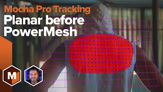 Mocha Pro Quick Tip Planar Track before PowerMesh [upl. by Ayiak]