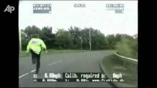 Raw Video Dramatic crash caught on UK dashcam [upl. by Etteroma84]