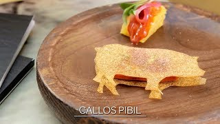 Receta 2 estrellas Michelín Callos Pibil con productos De Nuestra Tierra por Diego Guerrero [upl. by Waylen494]