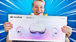 Oculus Meta Quest 2 Setup Unboxing Tips amp First Impressions [upl. by Lyall]