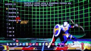 MvC3  In the Lab wTaskmaster Mission Mode [upl. by Adidnac]