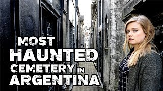 Haunted La Recoleta Cemetery Buenos Aires  Rufina Cambaceres Death [upl. by Rowen]